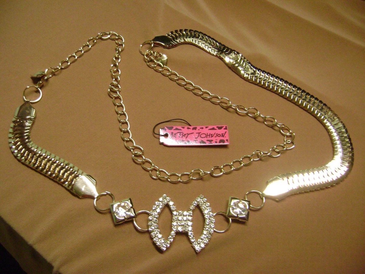 Betsey Johnson Chain Belt Belts for Women for sale | eBay display picture 1