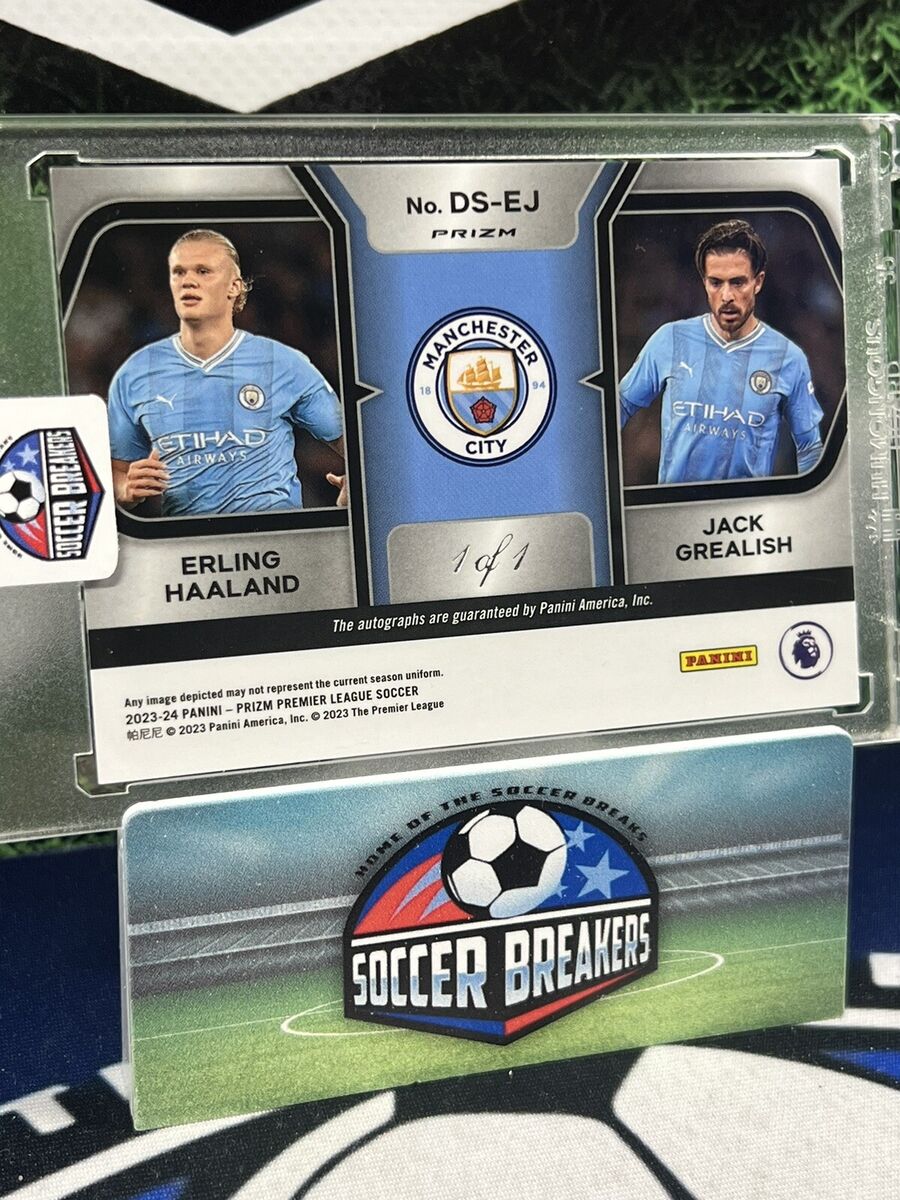 2023-24 Panini Prizm Premier League Erling Haaland & Jack 2023-24 Panini Prizm Premier League Erling Haaland & Jack
