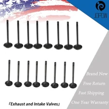 Engine Intake + Exhaust Valves Kit for GM 2.0 2.2 2.4L ECOTEC DOHC X16