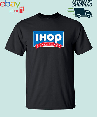 New IHOP Restauran Men's logo t shirt S 5XL american Funny USA