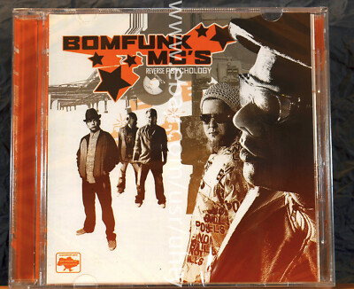 BOMFUNK MC'S REVERSE..  RARE UKR ORIGINAL CD FINNISH BREAKBEAT ELECTRO HIP HOP