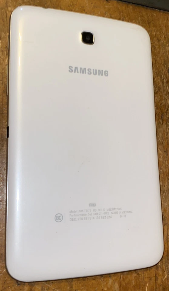 Samsung Galaxy Tab 3 SM-T217S 8GB, Sprint- *** GOOD CONDITION *** - Image 2 of 3