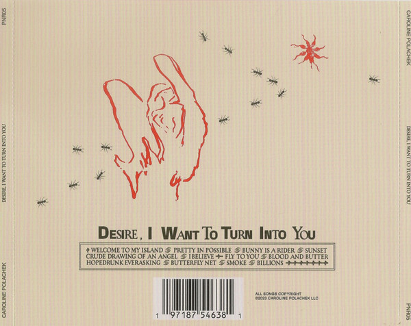 Caroline Polachek Desire, I Want To Turn Into You CD, Album 2023