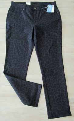 MAC MELANIE JEANS HOSE Gr. 36 38 44 schwarz gemustert Col. 079L *NEU* 89,95 