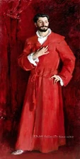 Dr. Pozzi at Home by John Singer Sargent oil painting Printed on canvas P1038