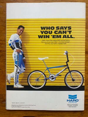 BMX PLUS! MAGAZINE JULY 1987 VOLUME 10 NO. 7 Matt Hoffman