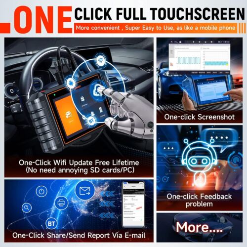 FOXWELL For BMW OBD2 Scanner Full System Diagnostic Tool ABS DPF SRS OIL Reset - Picture 11 of 15