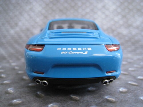 Porsche 911 Carrera S 2012 blau im Maßstab 1:43 Maxichamps/Minichamps OVP NEU - Picture 5 of 11