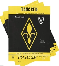 TRAVELLER  Tancred, Planetary Source Book & Scenarios  Play Copies X3  FS