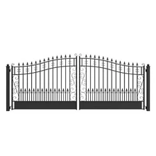 ALEKO Venice Style Garden Yard Steel Dual Driveway Gate 16' High Quality
