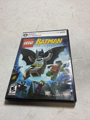 LEGO Batman The Videogame PC DVD VIdeo Game Complete With Manual
