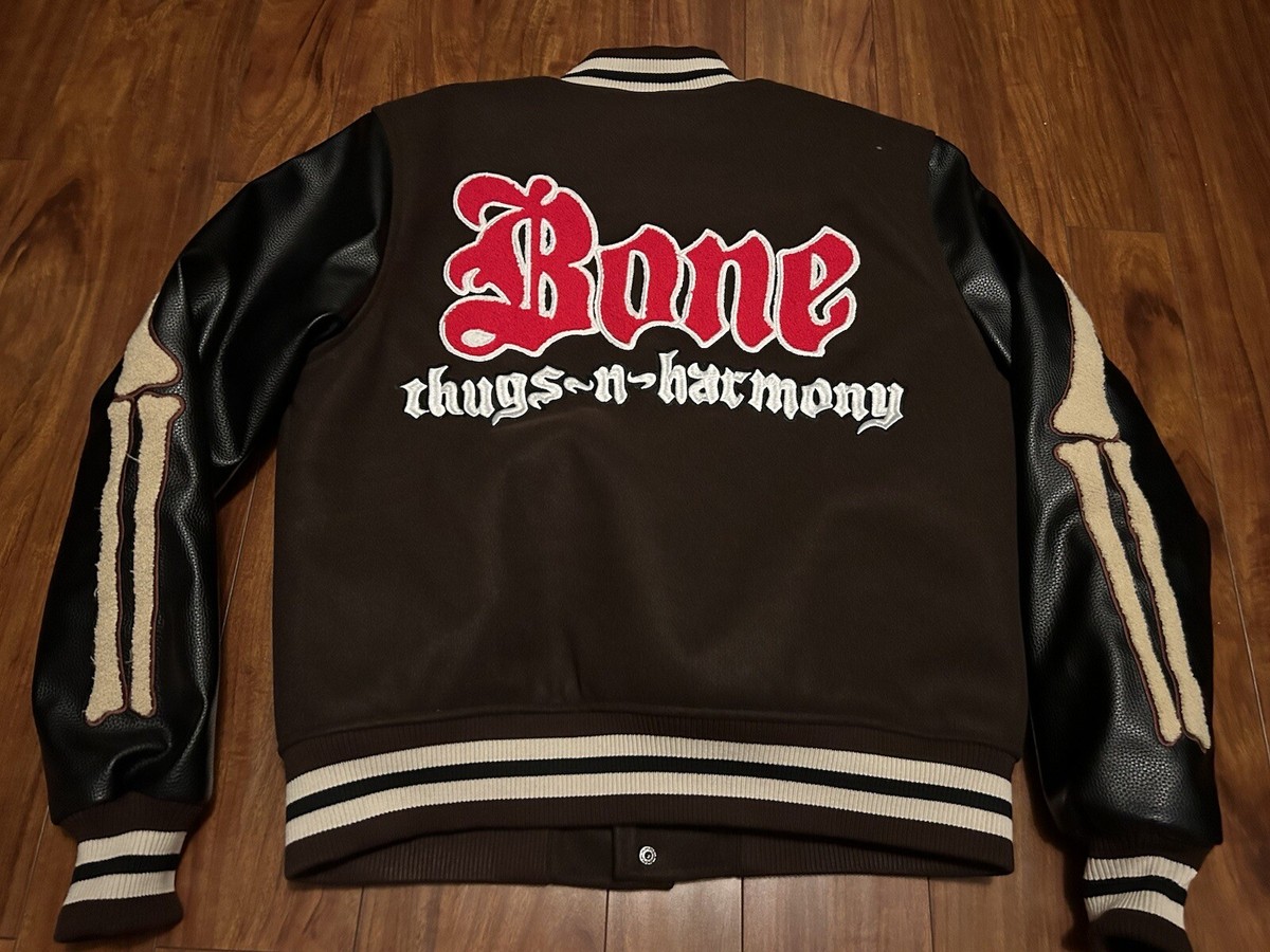 Shoe Palace X Bone Thugs N Harmony Varsity Jacket Medium | eBay