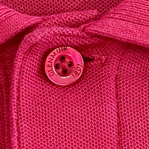 Glenmuir Polo Shirt Men’s XL Red Short Sleeve Golf 100% Cotton Top - Picture 10 of 12