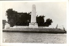 1948 Egypt Indian War Memorial Near Suez Photo 3.25x2.25 In From Soldiers album