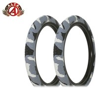 2 ALTA PERFORMANE 20" X 2.35" SEMISLICK STREET PARK TIRE BMX BIKE SNOW CAMO/ARMY