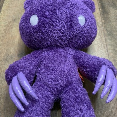 Chax-GP Gloomy Bear  Purple Plush Glow In The Dark Eyes Mori Chack 18 Inches