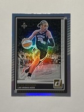 2025 Panini Donruss WNBA A'ja Wilson #82 Holo Foil Las Vegas Aces