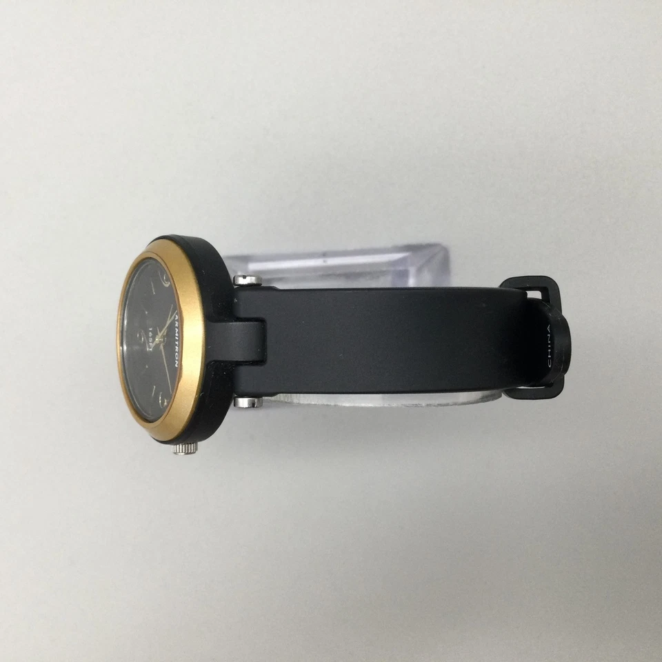 Женские спортивные часы Armitron Pro 32 мм золотистый черный циферблат новый аккумулятор - Изображение 4 из 4