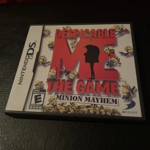 Despicable Me: The Game - Minion Mayhem (Nintendo DS, Used, CIB)