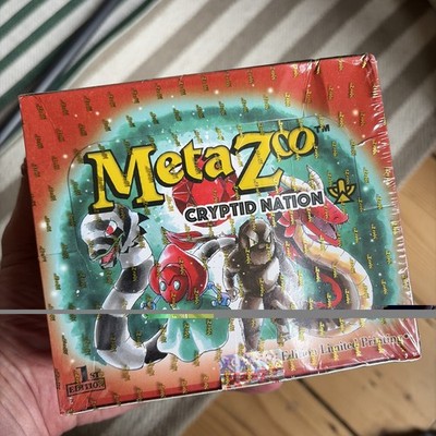 Metazoo Cryptid Nation 1st First Edition Factory Sealed Booster Box Rare