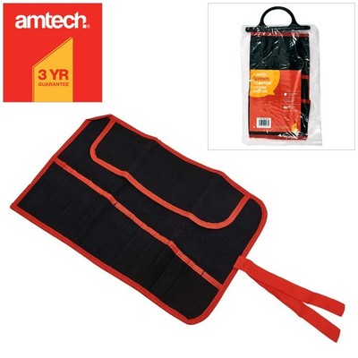Canvas Werkzeugrolle 12 Taschen Fach Aufbewahrungstasche Wasserabweisend AMTECH
