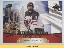 2018 Team Canada Juniors Provincial Prowess Joe Veleno Joseph #PP-8 READ 4ta