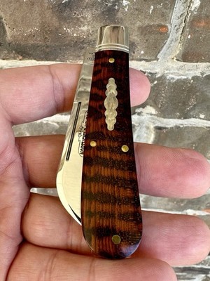 NEW  BEST Example Great Eastern Cutlery 93 Heart Snakewood Rams Foot Rope Knife