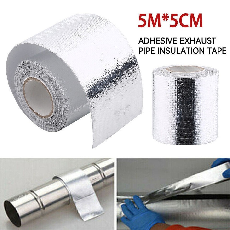 2 X 16' Adhesive Exhaust Header Pipe Wrap - Heat Shield - Foto 7