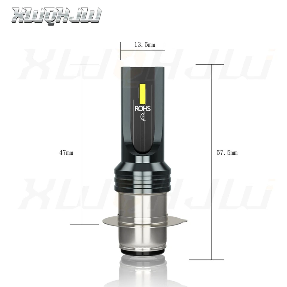 2 bombillas LED Super Brite Hi-Low para 2018-2024 Yamaha Kodiak 450 ATV EE. UU. Foto 2 de 4