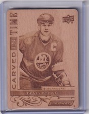 24-25 Upper Deck Engrained Hockey Denis Potvin Craved in Time