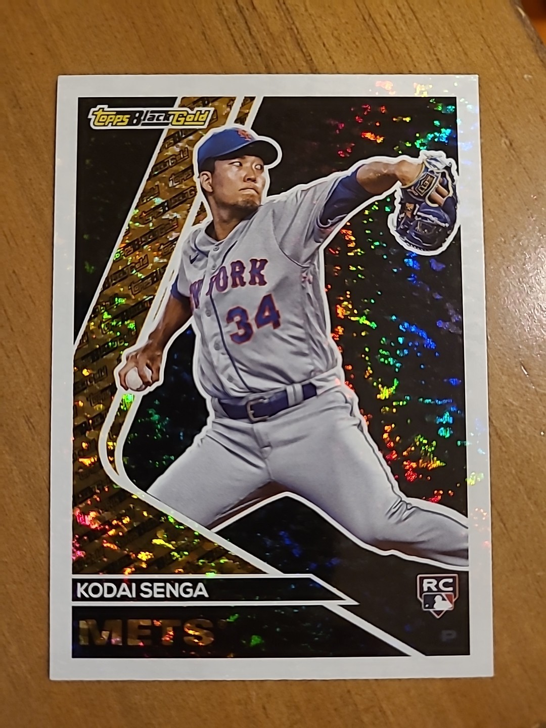 2023 Topps Update Series - Topps Black Gold Kodai Senga #BG-17 (RC)