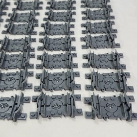 Flexible Train Track 64022 for LEGO City Railway RC Train Sets 82pc Lot Gray