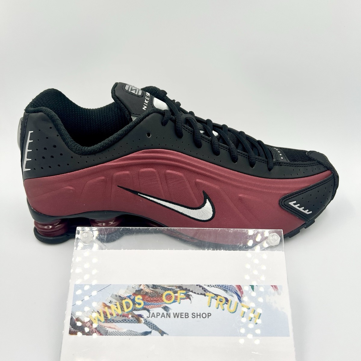 Size 11.5 - Nike Shox R4 Black Team Red W for sale online | eBay