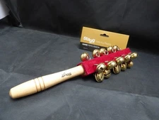 STAGG. Jingle Stick. 21 Bell Hand Held Jingle Stick. 10 x 3 Inches.