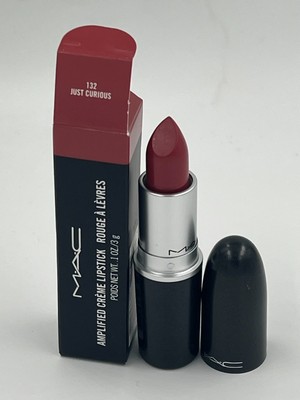 MAC, Lipstick Amplified Creme - #132 Just Curious -  0.1oz/3g Full Size