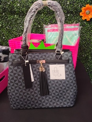 2 In 1 Monogram tote handbag and wallet