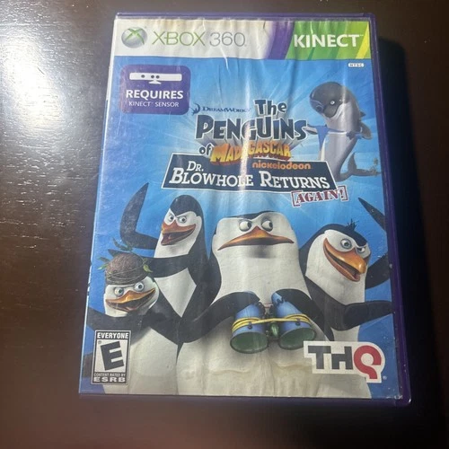 The Penguins of Madagascar: Dr. Blowhole Returns - Again (Xbox 360) CIB W Manual