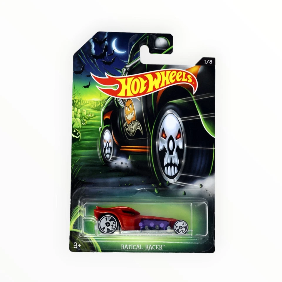 Hot Wheels Ratical Racer 1/8 - 2017 Happy Halloween! A - Image 4 of 4