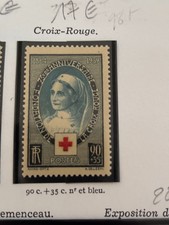 TIMBRES FRANCE  N° 422 CROIX ROUGE  ANNEE 1939  MNH