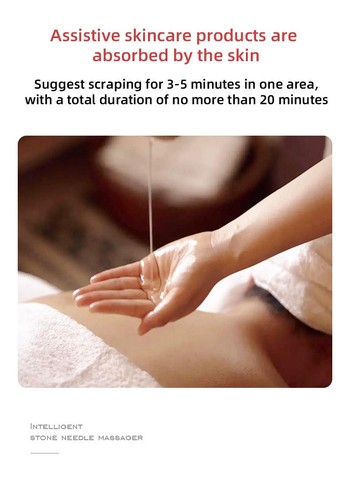 Naturstein Schaben Massage Platte Gesicht Hals Körper Schönheit Lifting Hautpflege Werkzeug - Bild 16 von 24