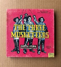 The Three Musketeers Castle Films Super 8 Movie Reel 8mm