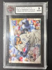 19 Topps Update Baseball Greatest Players Rookie #150-14 Fernando Tatis Jr KSA 9