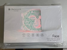NEW Omnilux Contour Face LED Red Light Therapy Mask Reduce Lines Wrinkles Womens