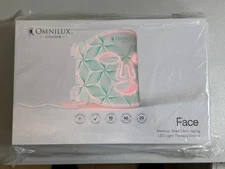 NEW Omnilux Contour Face LED Red Light Therapy Mask Reduce Lines Wrinkles Womens
