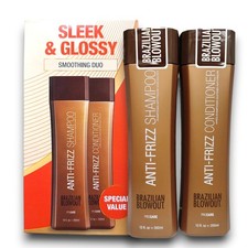 Brazilian Blowout Anti-Frizz Shampoo  Conditioner 12oz In Box Sealed