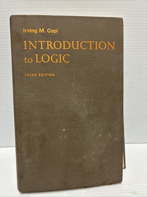 Introduction to Logic by Irving M. Copi - 1968 Hardcover 3rd Edition - VTG
