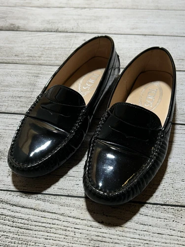 TOD’S Scarpe da guida Tod's donna in vernice Gommino EU 35 1 2 Made in Italy 5 US