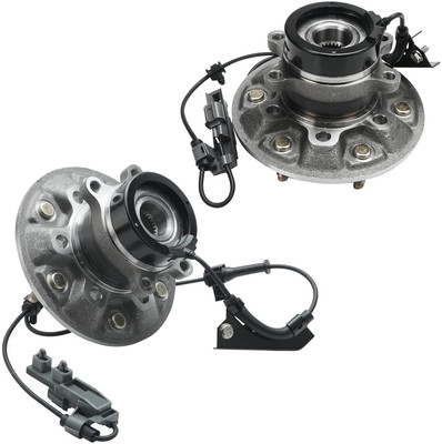 Detroit Axle 4WD Pair Front Wheel Bearing Hub for Chevy Colorado GMC Cany