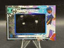 2025 Panini Impeccable Cam Smith Jumbo Patches Fielding Glove /6 #IJP-CS RC