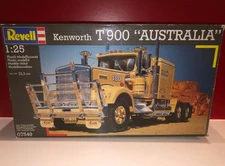 1/25 REVELL MAQUETTE DE CAMION KENWORTH W900 ROAD TRAIN AUSTRALIA NEUF EN BOITE